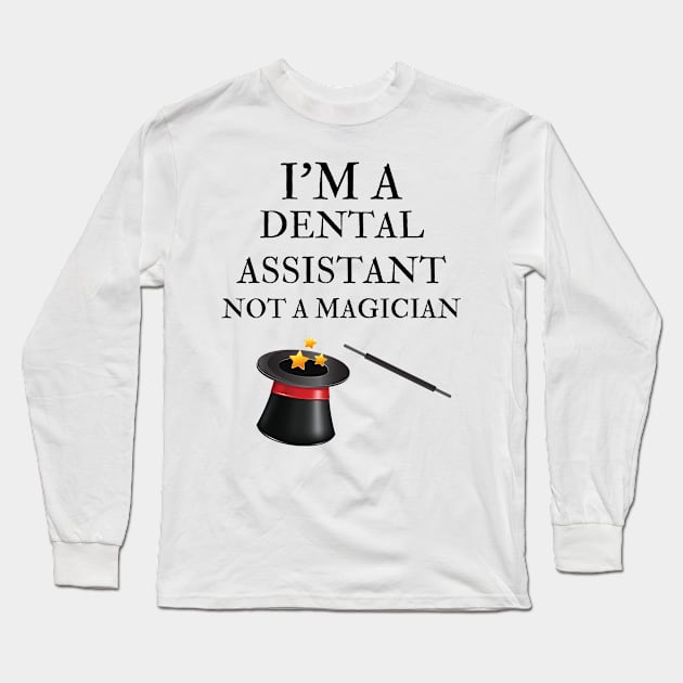 dental assistant Long Sleeve T-Shirt by Mdath